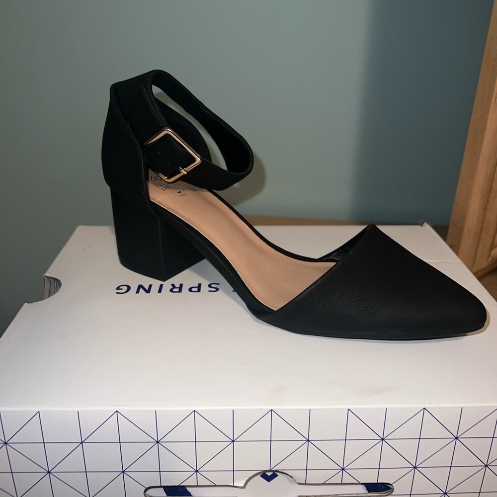 3inch black heels